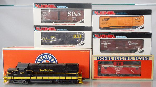 LIONEL NICKELPLATE RD TRAIN SET (1 of 1)
