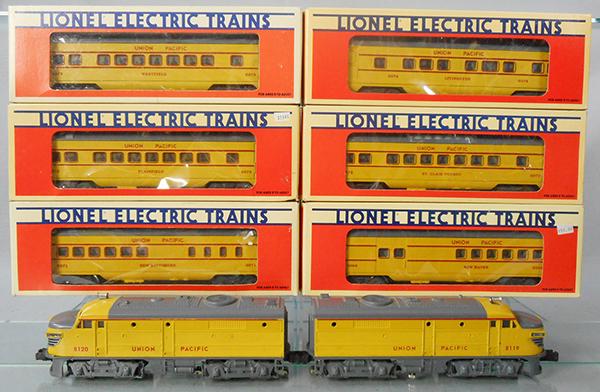 lionel union pacific train set