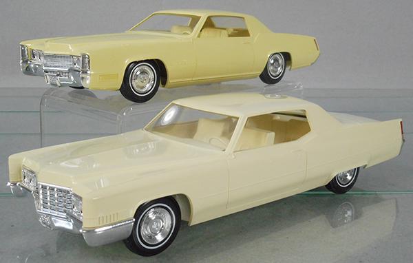 自動車 Johan Cadillac Coupe de Ville 1/25 Jo-Han 1967 Cadillac Coupe De Ville Hardtop 1/25 Scale Model