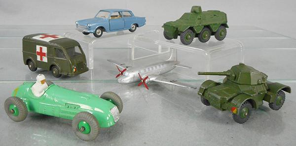 6 DINKY VEHICLES (1 of 1)