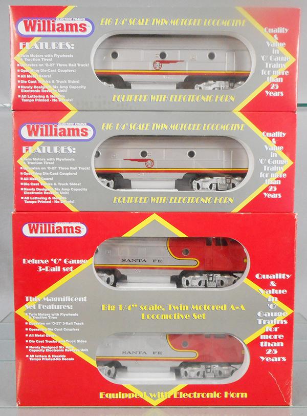 WILLIAMS SANTA FE F7 ABBA LOCOS (1 of 1)