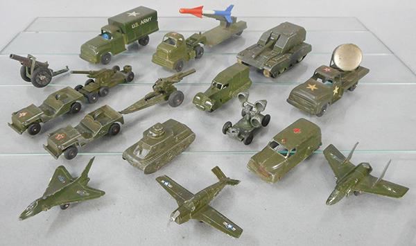 16 TOOTSIETOY ARMY VEHICLES (1 of 1)