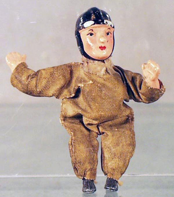 SCHUCO FRITZ: prewar, composition figure for Akustico & Examico vehicles, orig issue - not a reproduction, C7.