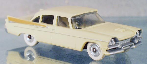 DINKY 191 DODGE ROYAL SEDAN: cream & tan, C6.