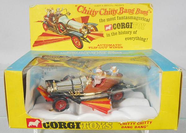 CORGI 266 CHITTY CHITTY BANG BANG: working, orig boxes & insert worn, C8.