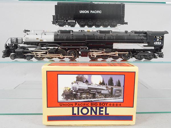 LIONEL 28029 UP BIG BOY: O ga, Trainmaster Command Control, RailSounds, Wireless Tether, Tower Com, Crew Talk, Dyna Chuff, orig box & insert, C9.