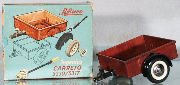 SCHUCO 5330/5317 INGENICO CARRETO TRAILER: w/worn orig box, C8.