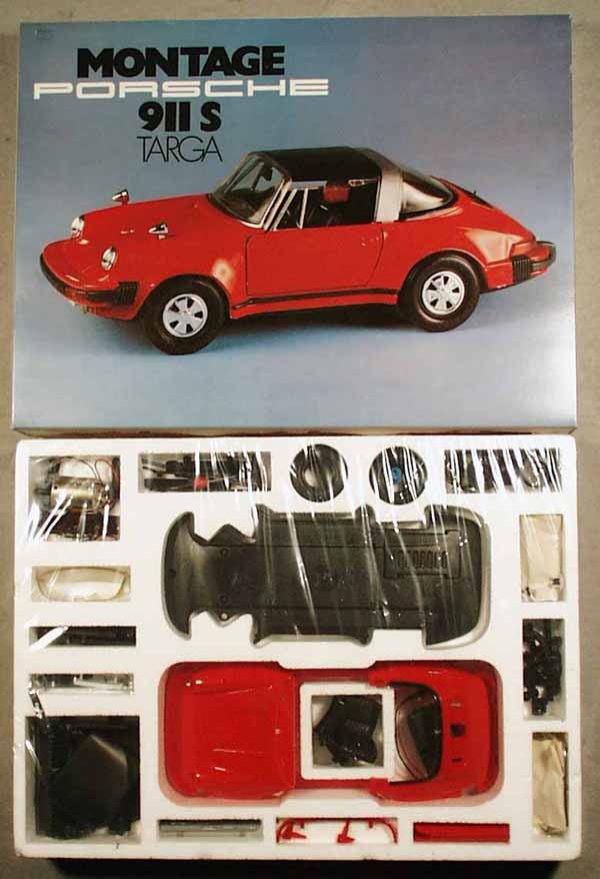 NUTZ SCHUCO PORSCHE 911S TARGA KIT: unassembled, sealed in orig box, C10.