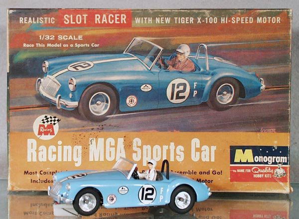MG Series MGA 1600 Sports Car, Monogram P405 (1960)