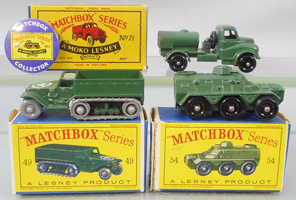 3 MATCHBOX VEHICLES (1 of 2)