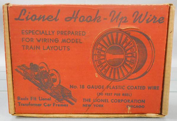 LIONEL DEALER DISPLAY BOX OF 8 #40 CABLE REELS (1 of 3)