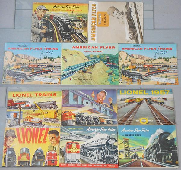 11 LIONEL & AMERICAN FLYER CATALOGS (1 of 1)