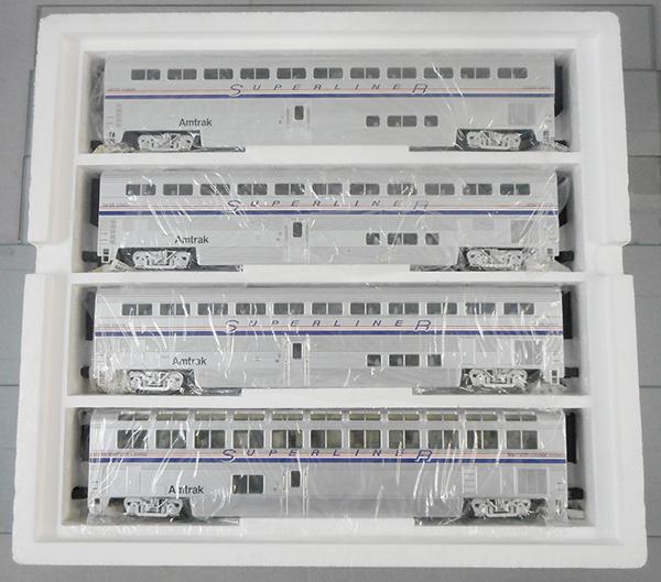 MTH 20-6537 AMTRAK 4-CAR ABS SUPERLINER II (1 of 2)