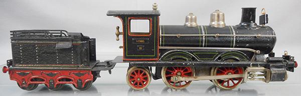 MARKLIN 1021D LOCO & TENDER (1 of 2)