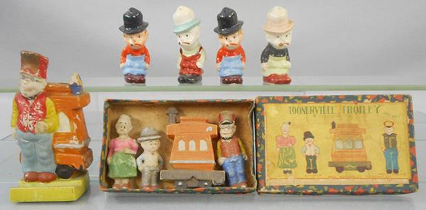 TOONERVILLE TROLLEY BISQUE FIGURES (1 of 1)