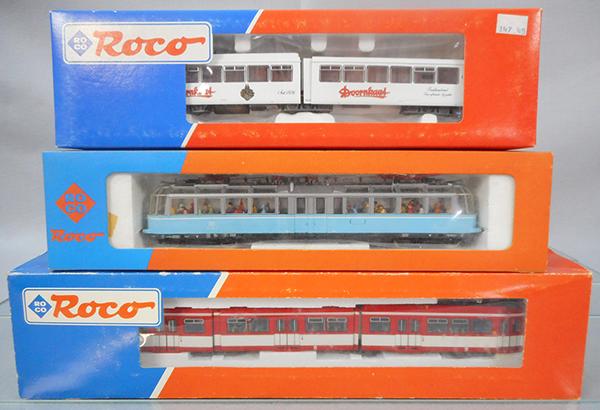 Roco H0 43192, 3 Part Electric Tram Düwag (kvb) Roco H0 43192, 3 Part Electric Tram Düwag (kvb)