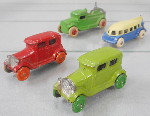 4 SLUSH DIE CAST VEHICLES (1 of 2)