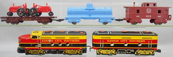 MARX ALLSTATE 9611 TRAIN SET (1 of 3)