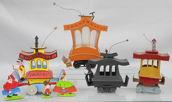 4 TOONERVILLE TROLLEY TOYS (1 of 2)