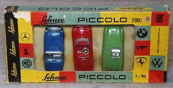 Schuco Piccolo 700/s Sports Car Set
