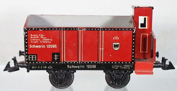 BING 10/596/0 GONDOLA: O ga, litho tin, C8.