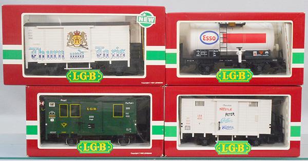 4 LGB FREIGHT CARS (1 of 1)