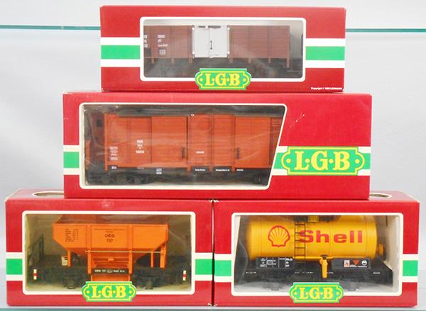 4 LGB FREIGHT CARS (1 of 1)