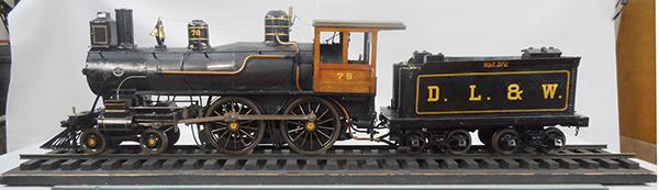 1892 DELAWARE LACKAWANNA & WESTERN LOCO (1 of 7)