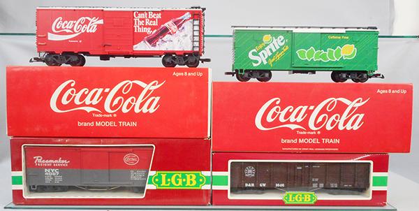 4 LGB FREIGHT CARS (1 of 1)