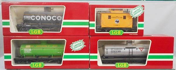 4 LGB FREIGHT CARS (1 of 1)
