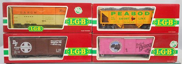 4 LGB FREIGHT CARS (1 of 1)