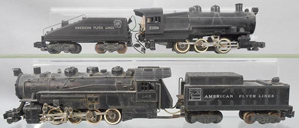 2 AMERICAN FLYER LOCOS & TENDERS (1 of 2)