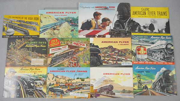 12 AMERICAN FLYER CATALOGS (1 of 1)