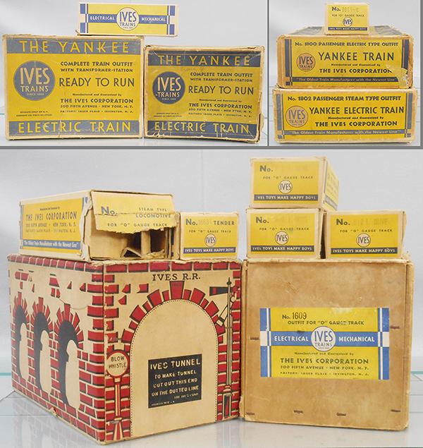 EMPTY ORIG IVES TRAIN BOXES (1 of 1)
