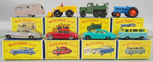 8 MATCHBOX VEHICLES (1 of 1)