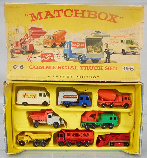 MATCHBOX G-6 COMMERCIAL TRUCK SET (1 of 1)