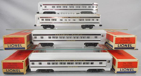 LIONEL CANADIAN PACIFIC PASSENGER CARS (1 of 2)