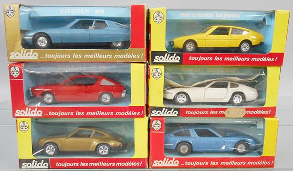 6 SOLIDO VEHICLES (1 of 1)