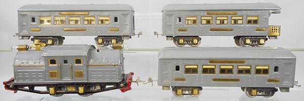 IVES 504 THE GREYHOUND TRAIN SET (1 of 3)