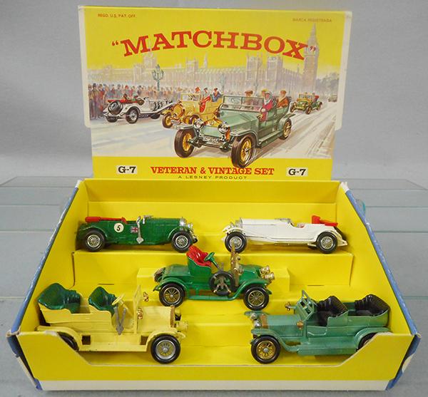 MATCHBOX G-7 VETERAN & VINTAGE SET, (1 of 1)