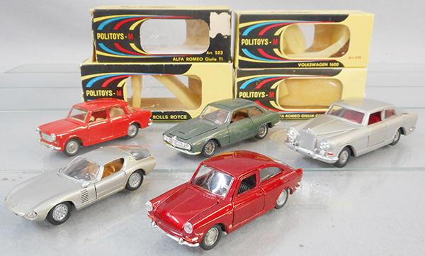 5 POLITOYS VEHICLES (1 of 1)