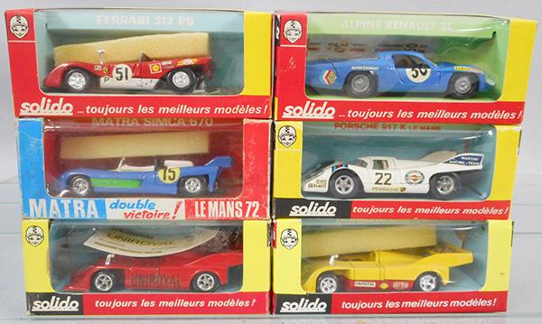 6 SOLIDO RACE CARS (1 of 1)