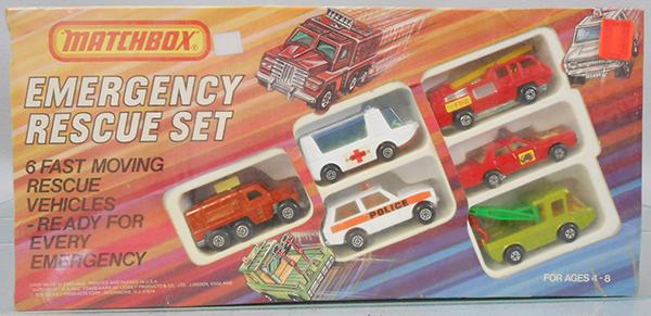 MATCHBOX EMERGENCY RESCUE SET (1 of 1)