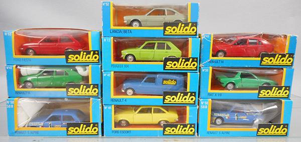 10 SOLIDO VEHICLES (1 of 1)