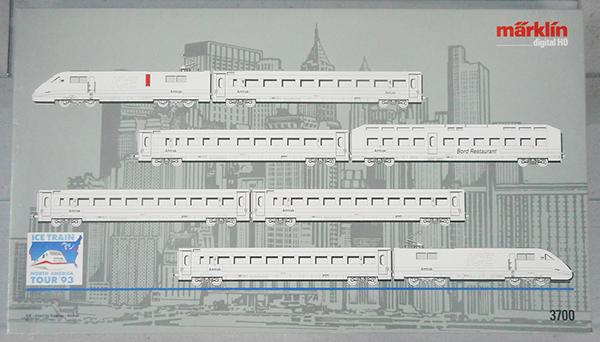 MARKLIN DIGITAL 3700 AMTRAK ICE TRAIN (1 of 2)