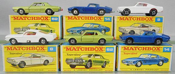6 MATCHBOX VEHICLES (1 of 1)