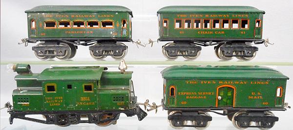 IVES TRAIN SET (1 of 2)