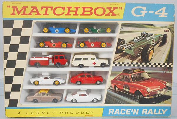 MATCHBOX G-4 RACE 'N RALLY SET (1 of 1)