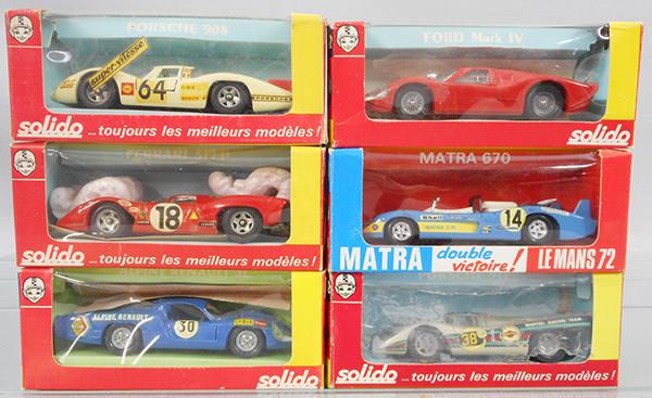 6 SOLIDO VEHICLES (1 of 1)