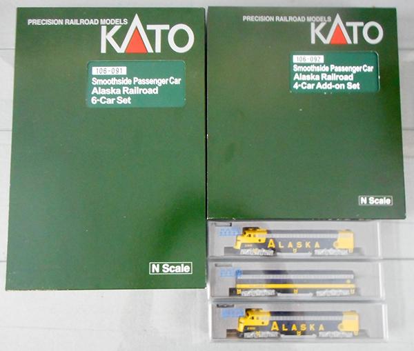 KATO ALASKA TRAIN SET (1 of 2)